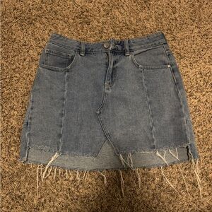 PacSun Light Blue Denim Skirt